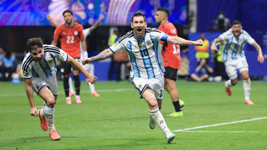 Argentina leva 2 a 0, mas consegue virada 'impossível' sobre o Egito