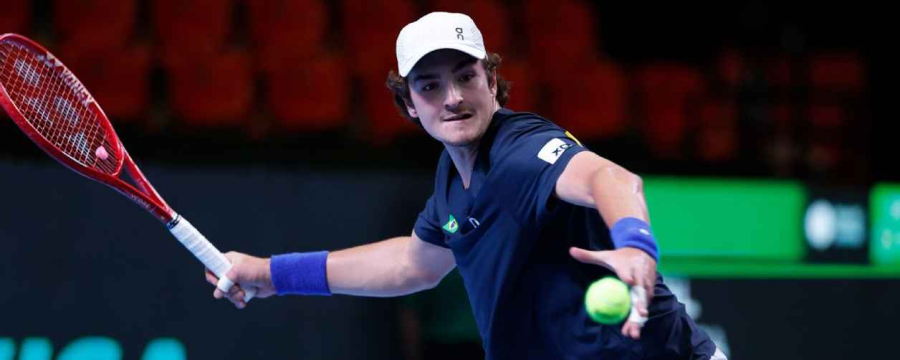Com Guga de 'tutor', Fonseca levanta Rio na Copa Davis
