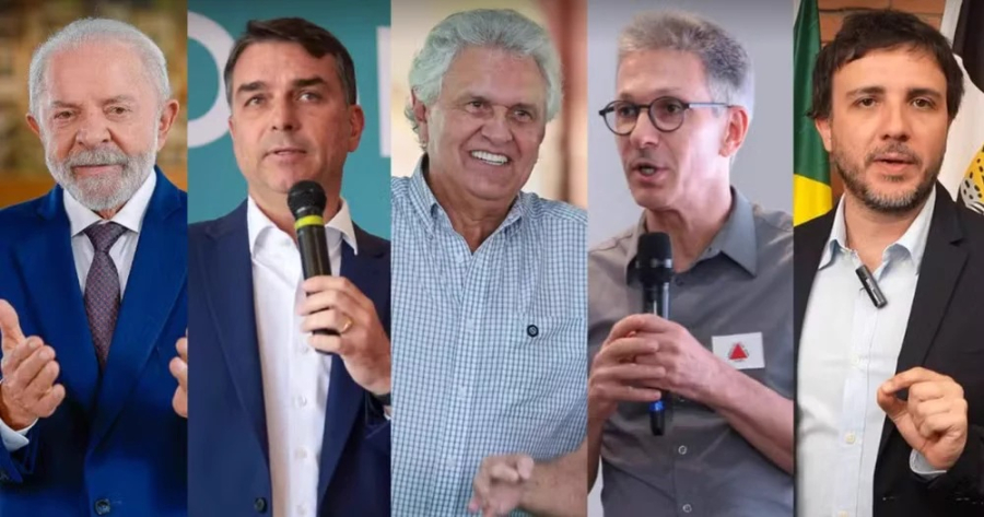 Na reta final de campanha, Flávio Bolsonaro vira alvo de rivais da própria direita