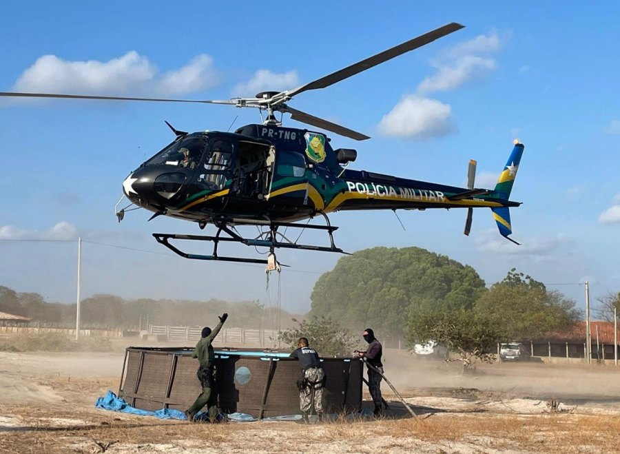 Com crescimento de 218% em três anos, operações aéreas fortalecem segurança pública e defesa social no Piauí