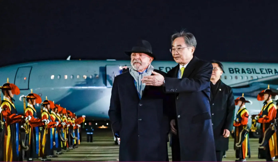 Lula discute acordo comercial com a Coreia do Sul e amplia agenda econômica