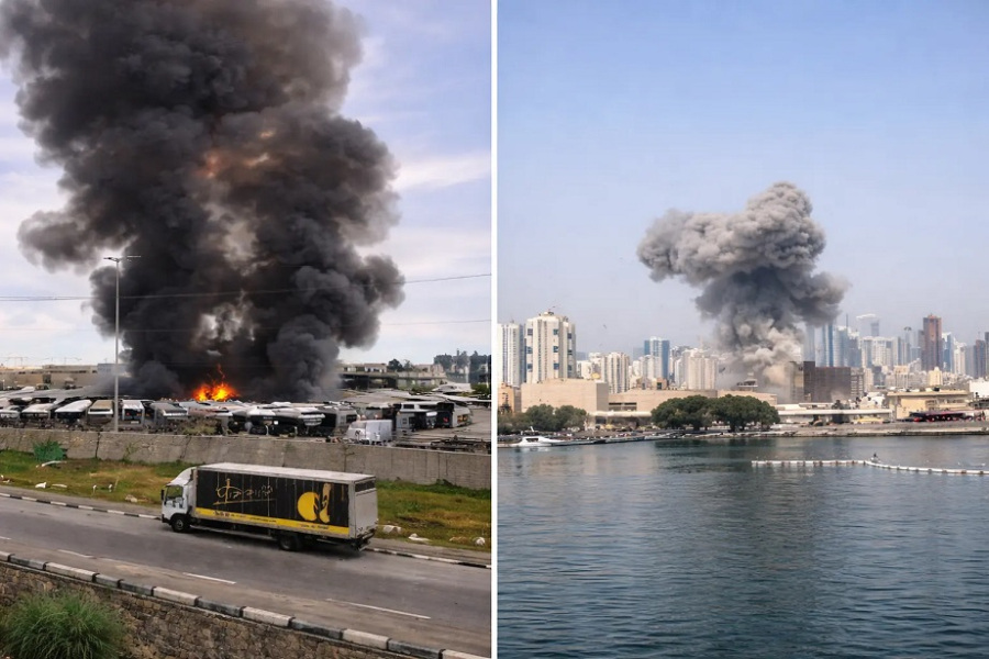 Após ser atacado, Irã lança mísseis contra base naval dos EUA no Bahrein