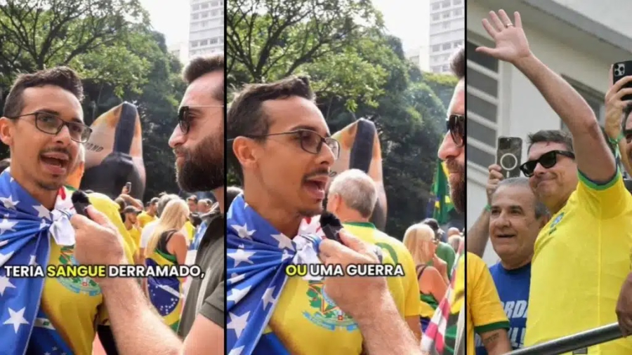 Bolsonarista defende “intervenção” dos EUA no Brasil com “sangue derramado” igual no Irã