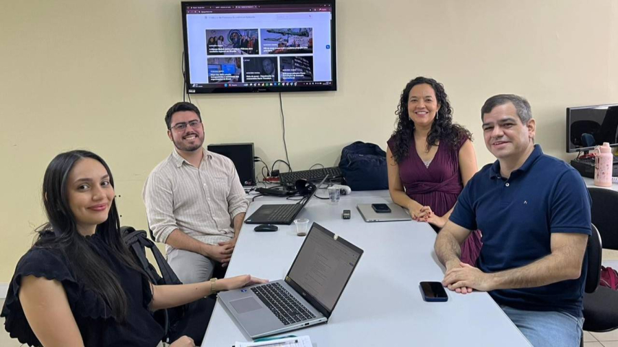 Secti recebe equipe do IPEA para conhecer a evolução dos serviços digitais em Teresina