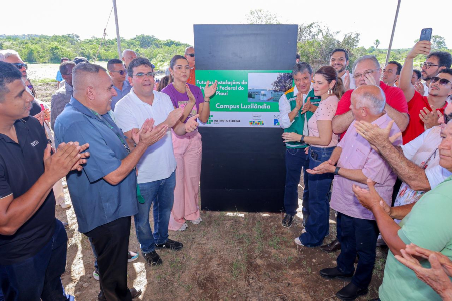 Lançada a pedra fundamental do IFPI de Luzilândia