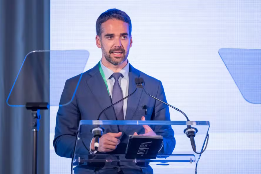 Eduardo Leite oficializou candidatura a presidente