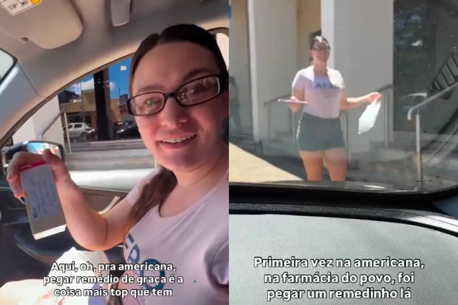 Americana se surpreende com remédios gratuitos do Farmácia Popular: “Eu não paguei nada”