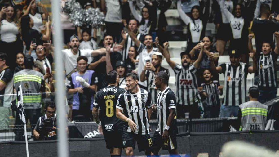 Atlético-MG vence Mirassol se aproxima do G-5 do Brasileirão