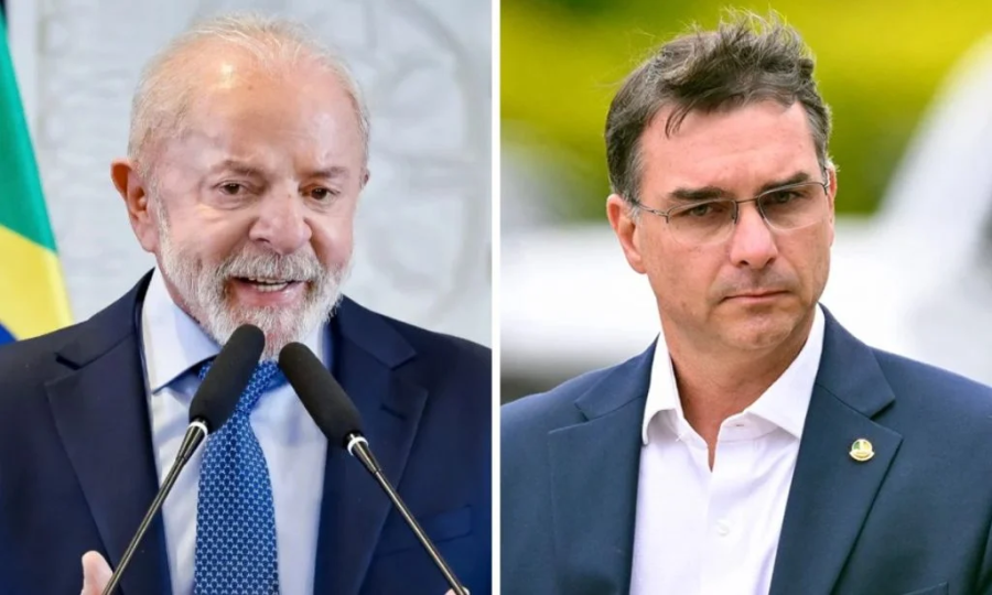 Lula abre 13,1% pontos sobre Flávio em votos válidos