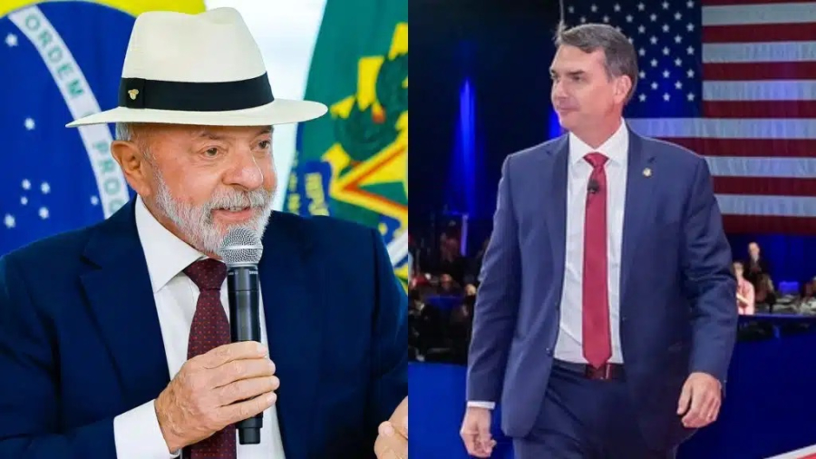 Vox Brasil: Lula lidera contra Flávio Bolsonaro no 1º e no 2º turno