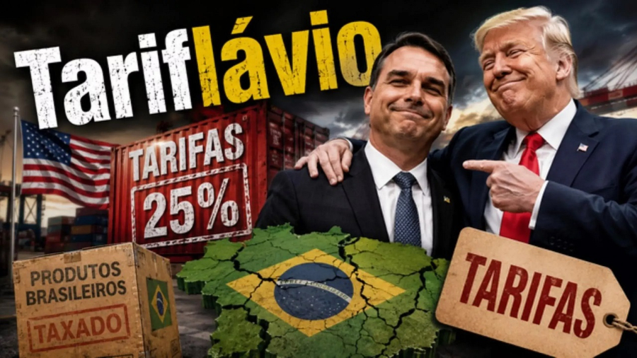 TARIFLÁVIO GANHOU O MUNDO