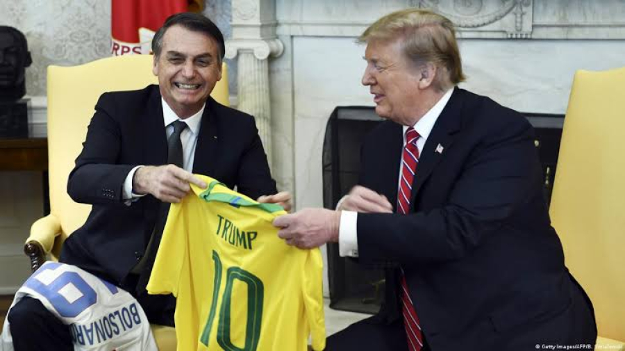 TRUMPISMO E BOLSONARISMO NO CHÃO