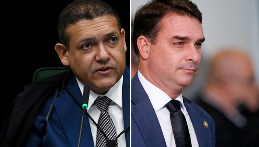 Ministros do TSE detonam Nunes Marques por censurar pesquisa para ajudar Flávio Bolsonaro
