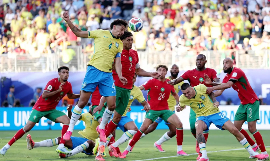 BRASIL JOGA MAL, DECEPCIONA E EMPATA COM MARROCOS - dominado do início ao fim