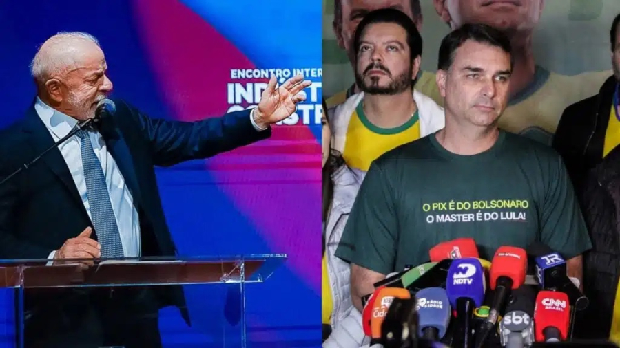 Lula amplia vantagem entre “não polarizados” e rejeição a Flávio Bolsonaro bate em 52%