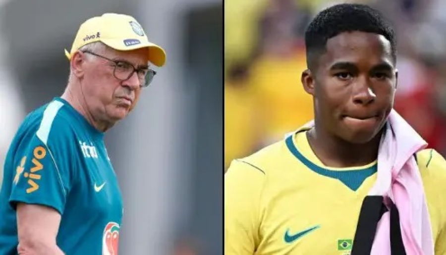 Ancelotti segura Endrick e evita tratar atacante como solução do Brasil na Copa; saiba o motivo