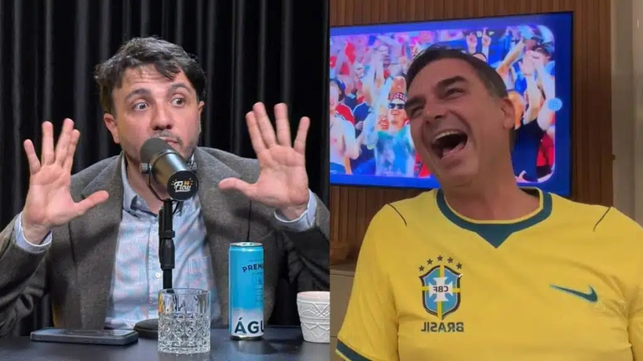 Renan Santos herda votos de extremistas decepcionados com Flávio Bolsonaro, rejeitado por 53%, diz AtlasIntel
