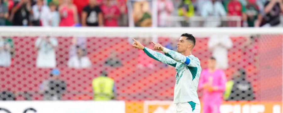Cristiano Ronaldo marca e Portugal vira no fim em jogo 