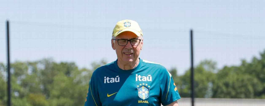 Escalação da Seleção Brasileira: Ancelotti observa opções e tem favorito para vaga de Paquetá
