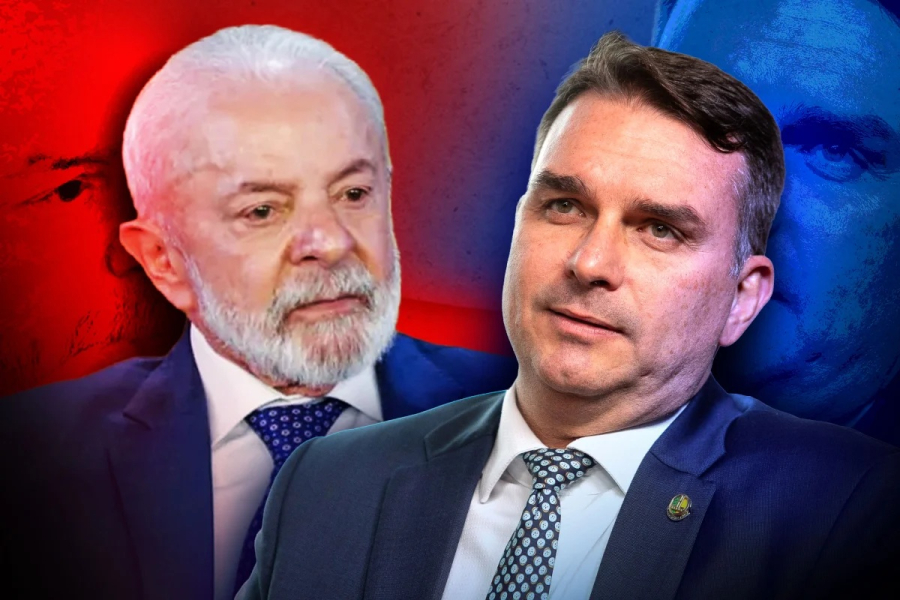 Isolado, Flávio Bolsonaro pode ter 20% menos tempo de TV que Lula