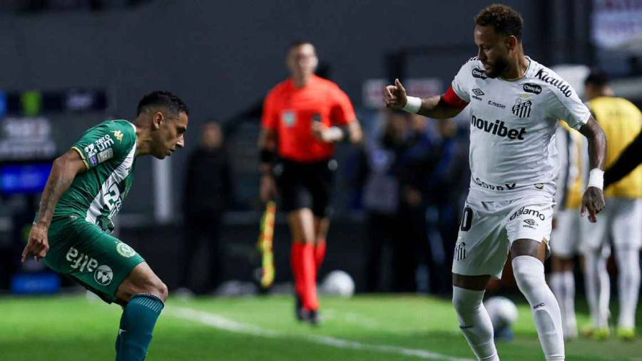 Neymar marca dois, mas Santos só empata com a Chapecoense