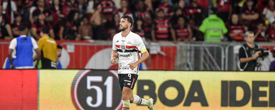 São Paulo e Calleri se acertam por dívida de R$ 7 milhões e encaminham renovação