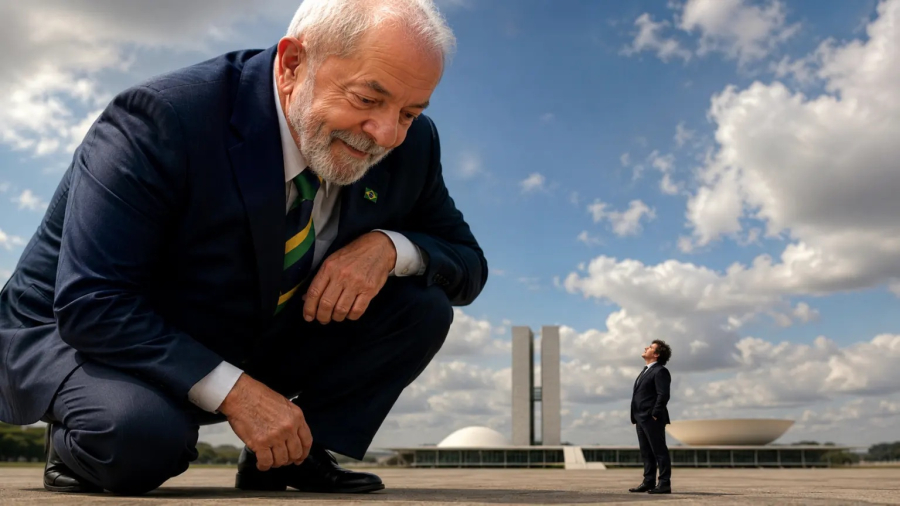 Rebaixamento da relação Brasil-Argentina após insultos de Milei é destaque em toda a mídia argentina