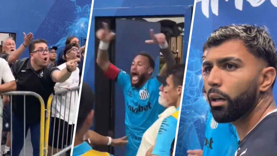 Neymar dançando, xingamentos e gritos de eliminado: a confusão pós-Remo x Santos que deixou Gabigol incrédulo