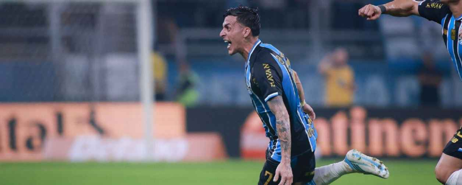 Grêmio leva susto, mas vence Mirassol com golaço de falta e avança na Copa do Brasil