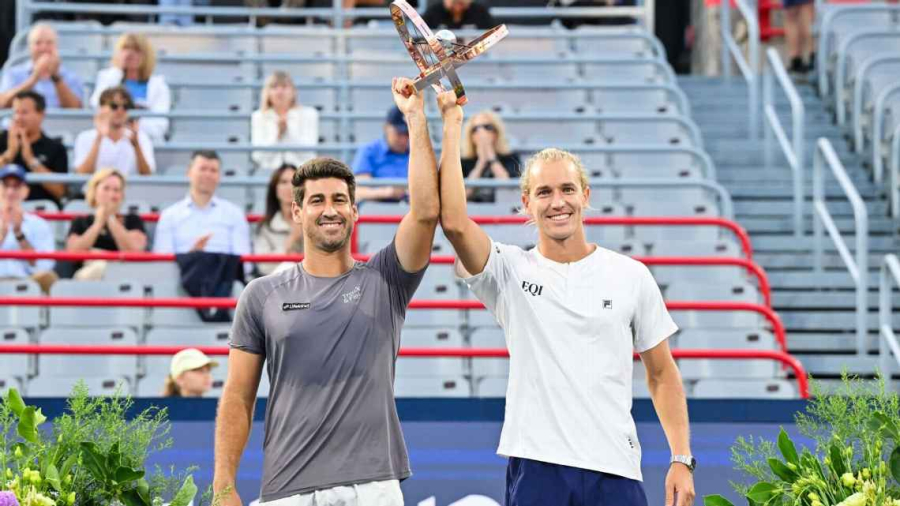 Dupla de brasileiros Orlando Luz e Rafael Matos vence final e conquista Masters 1000 de Montreal