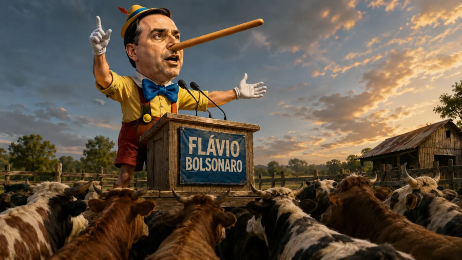 Flávio ‘Mitômano’ Bolsonaro