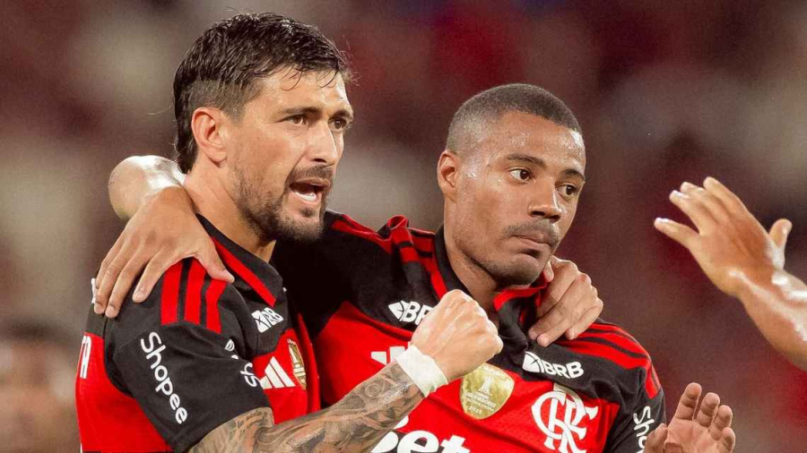 Flamengo divulga nova lesão de Nicolás De La Cruz e mais três baixas contra o Mirassol