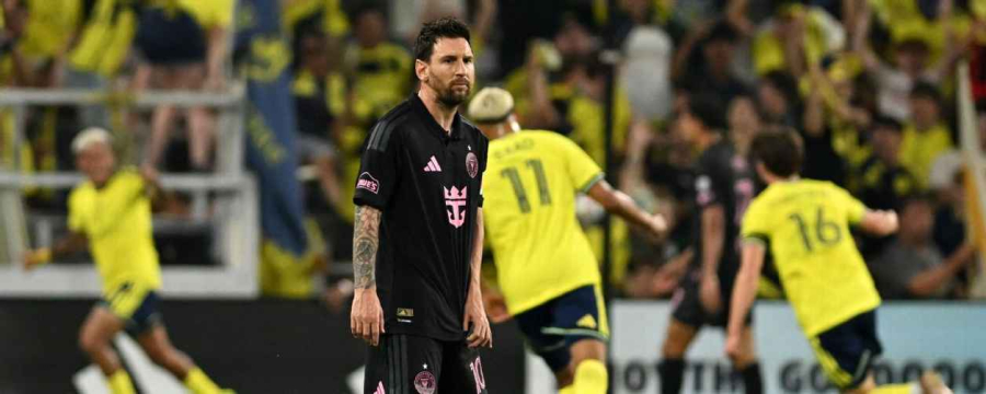 Messi perde pênalti e Inter Miami é goleado pelo Nashville