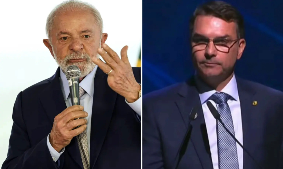 Campanha de Flávio Bolsonaro prevê vantagem de Lula na propaganda na TV