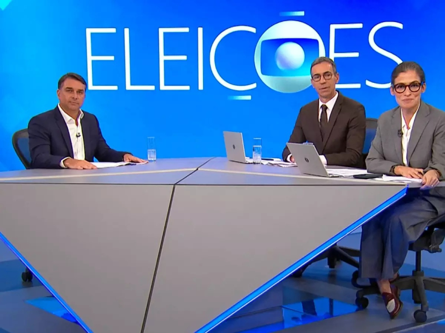 NA AVALIAÇÃO, ENTREVISTA NA GLOBO DESTRÓI CANDIDATURA DE FLÁVIO BOLSONARO