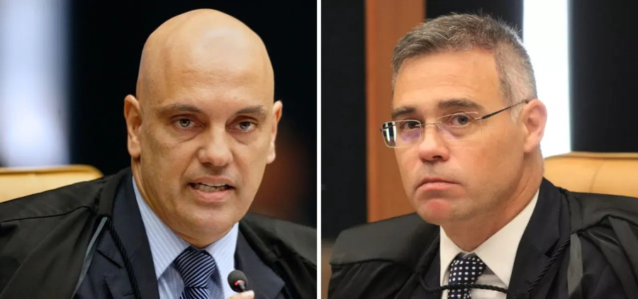 Ministro Alexandre de Moraes abre investigação contra ministro André Mendonça no STF