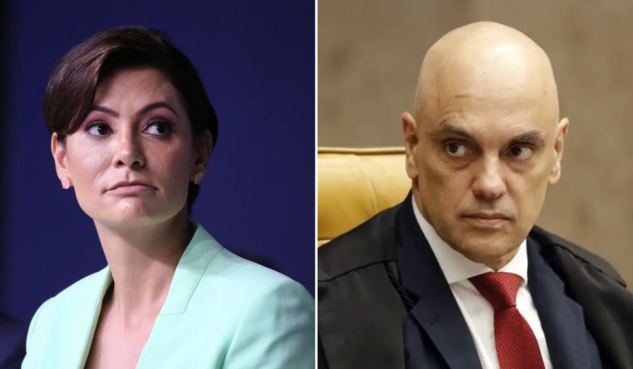 MICHELLE BOLSONARO TRAIU CONFIANÇA DE MORAES PARA APOIAR MENDONÇA