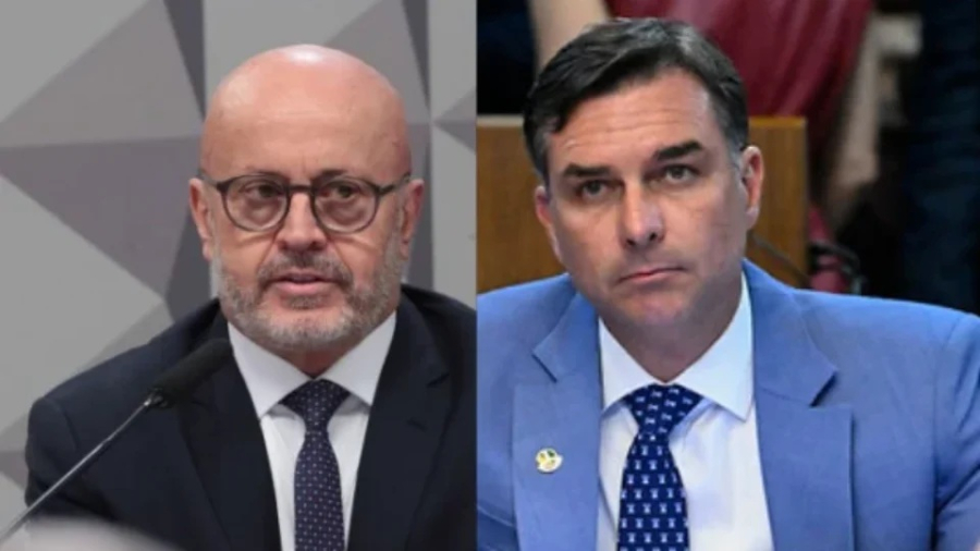 EXCLUSIVO: Empresas de Flávio Bolsonaro e Careca do INSS dividem a mesma sala em Brasília