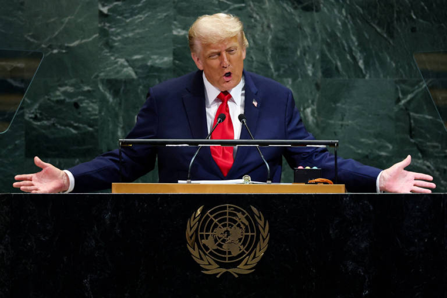 TRUMP TRANSFORMA ONU COM DISCURSO DE FESTIVAL DE MENTIRAS