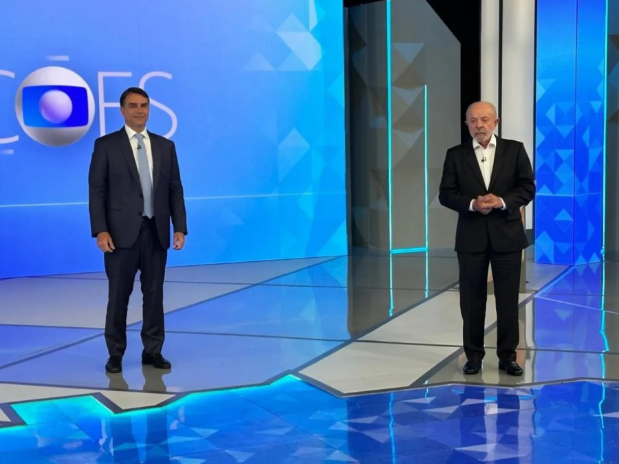 FLÁVIO PEDE DESCULPA A LULA AO VIVO DURANTE O DEBATE DA GLOBO